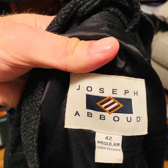 Joseph Abboud Peacoat Dress Jacket Mens Size 42R - Picture 2 of 5